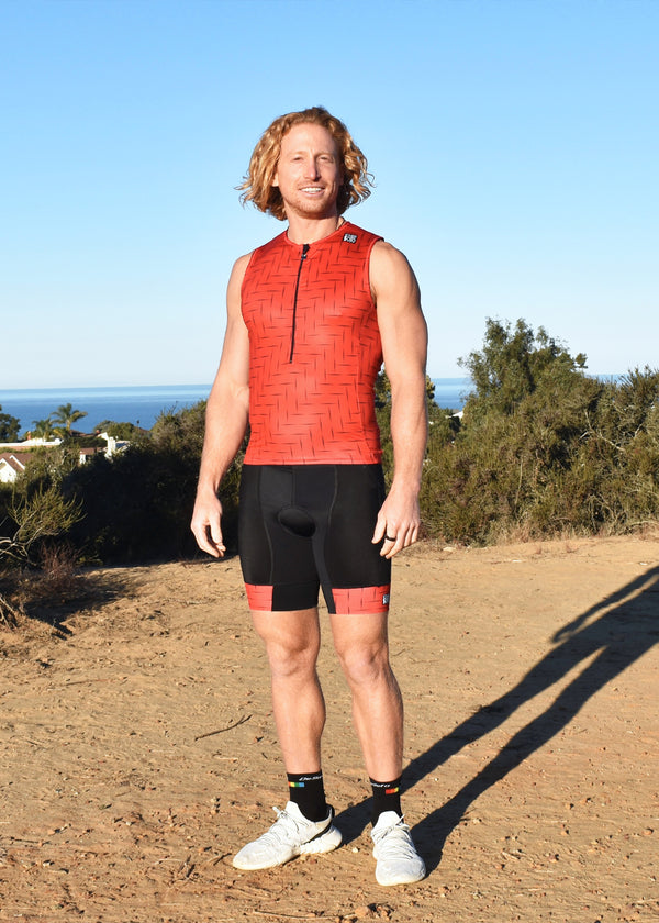 Forza Tri Short 4-Pocket für Herren – Laser