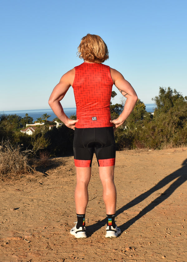 Forza Tri Short 4-Pocket für Herren – Laser