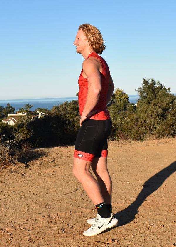 Forza Tri Short 4-Pocket für Herren – Laser