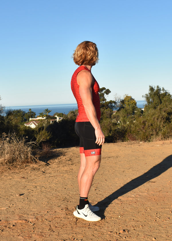 Forza Tri Short 4-Pocket für Herren – Laser