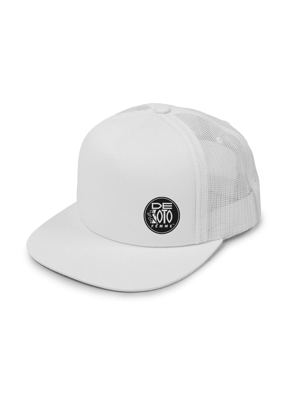 Custom Mesh-Back Trucker Cap - Foam VC700 Valucap Hat