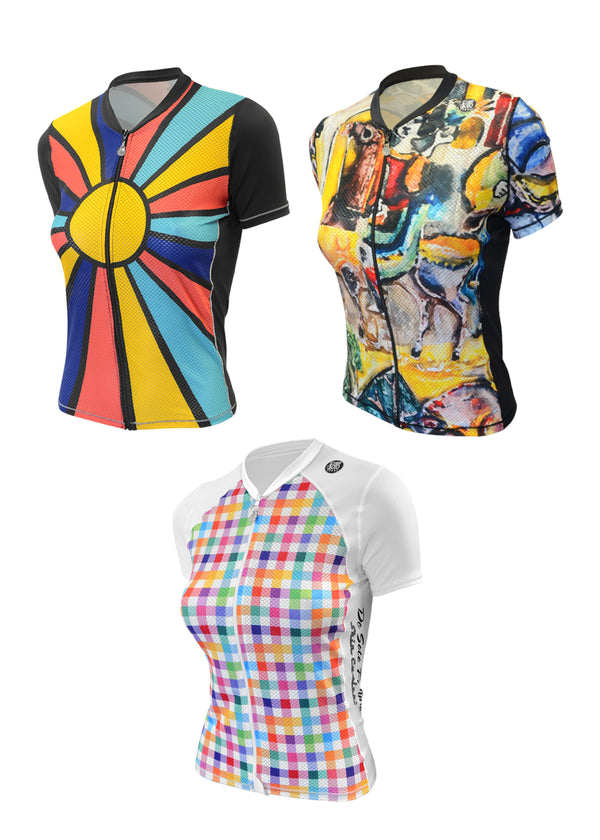 TOP CON CREMALLERA COMPLETA SKIN COOLER PARA MUJER*