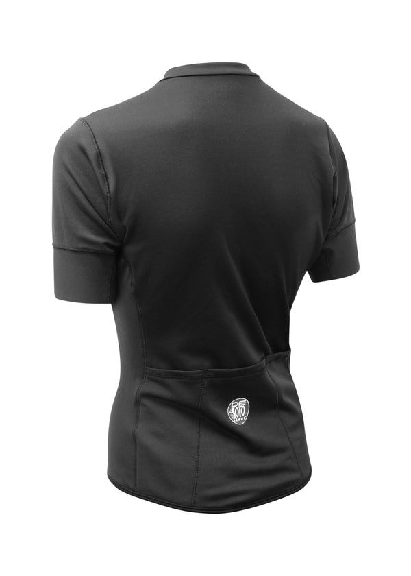 Jersey de lana merino con cremallera completa para mujer