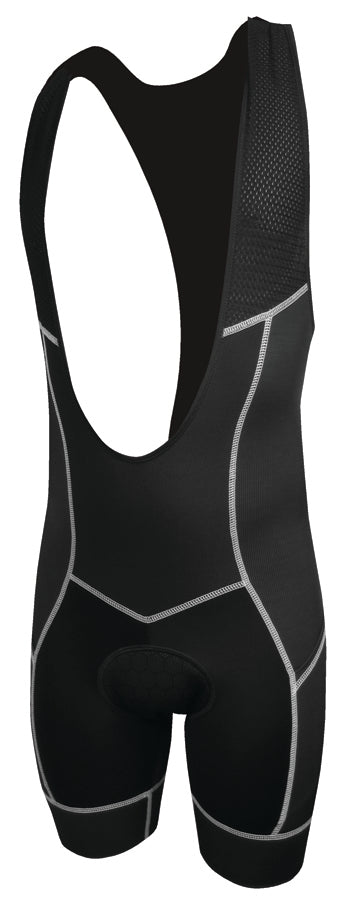 Culotte corto con tirantes para ciclismo 400-Mile™ para hombre con badana Classico (talla pequeña) - Oferta