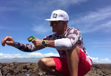 Skin Cooler™ tested in Kona with a surface thermometer
