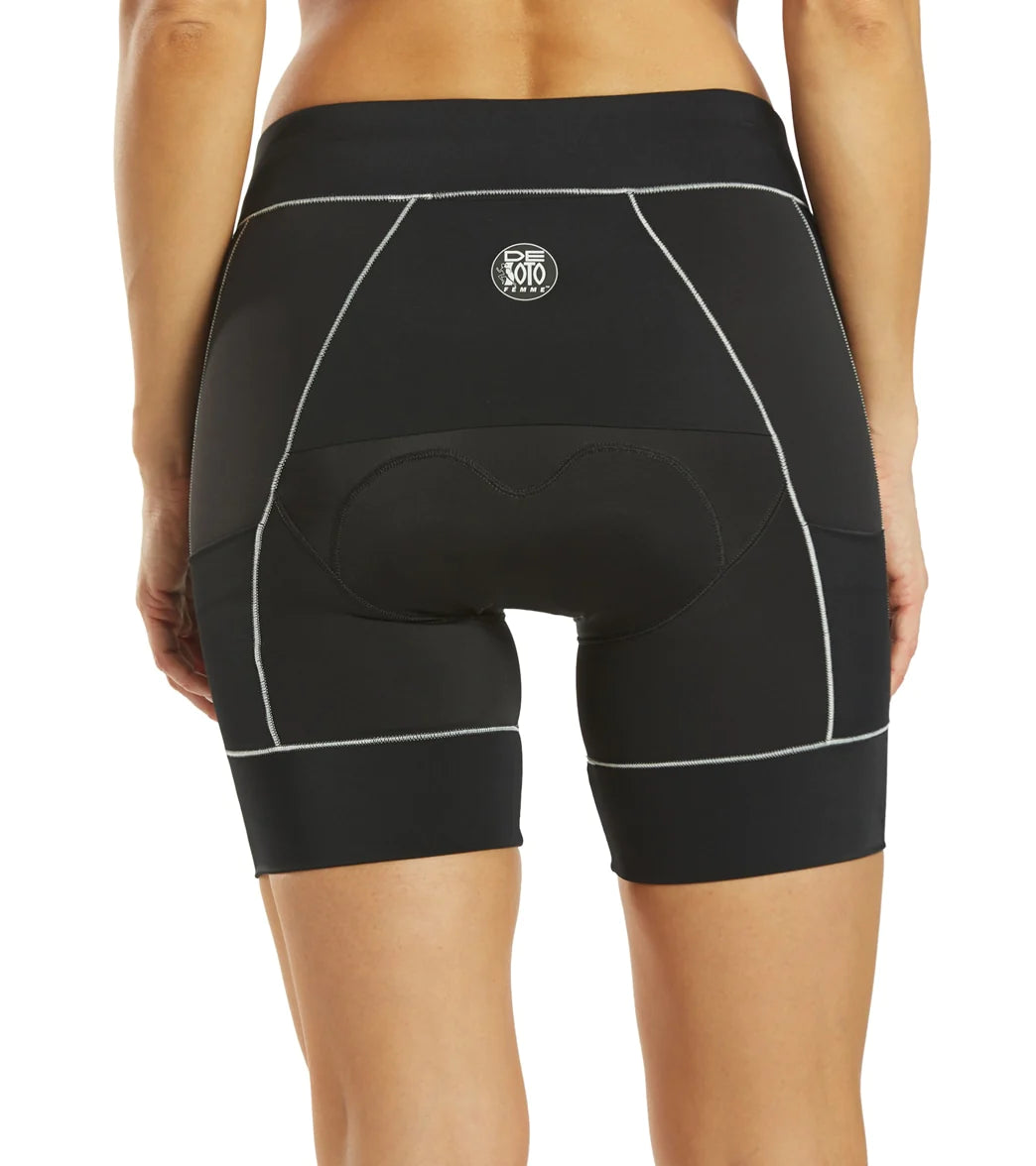 Womens black cycling sales shorts