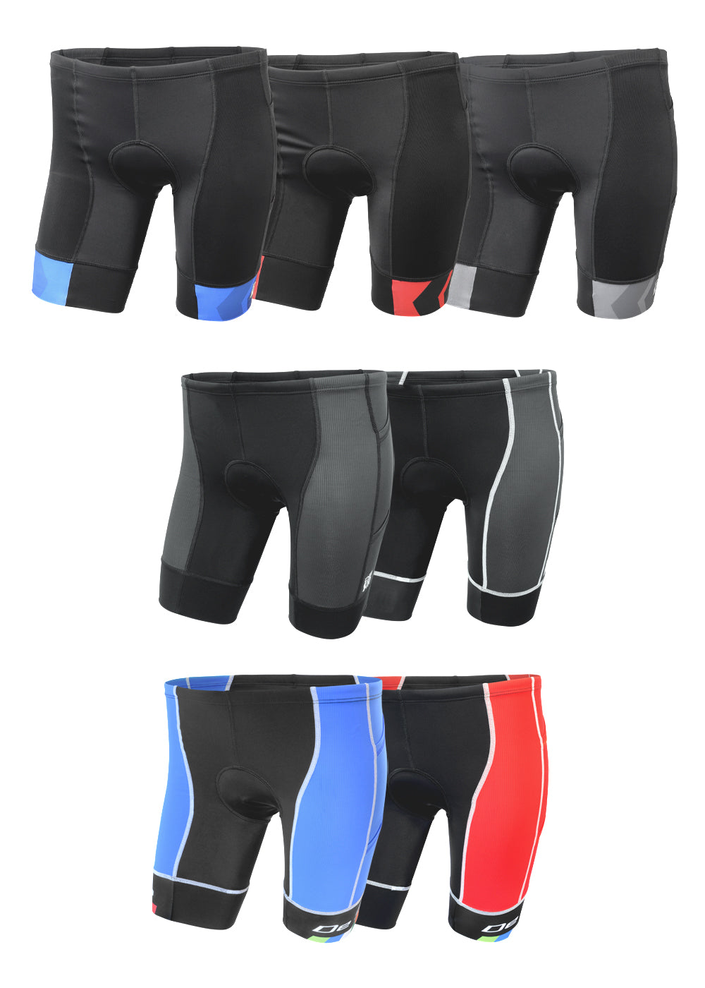 Men’s Forza Tri Short 4-Pocket – De Soto Sport