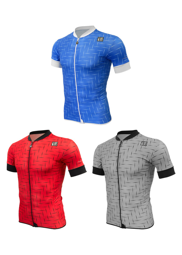 Men's Skin Cooler Full Zip Top - Laser