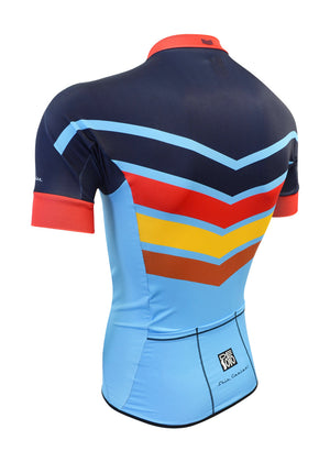 Men's Skin Cooler Full Zip Top - Chevron - Size Small