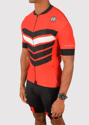 Men's Skin Cooler Full Zip Top - Chevron - Size Small