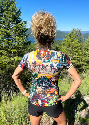 Women’s Skin Cooler Full Zip Top