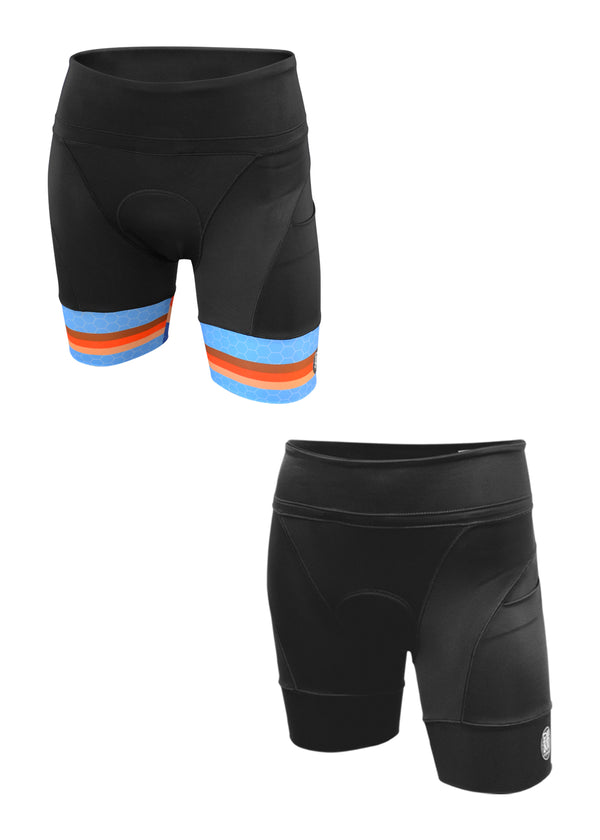 Pantalones cortos de triatlón Riviera para mujer