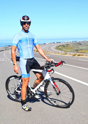 Culotte con tirantes de ciclismo 400-Mile™ para hombre, personalizado