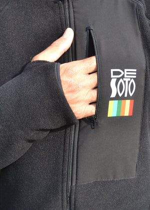 Men's 3/4-Zip Loose Fleece Pullover