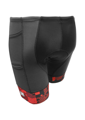 Pantalón corto de triatlón Forza de 4 bolsillos para hombre