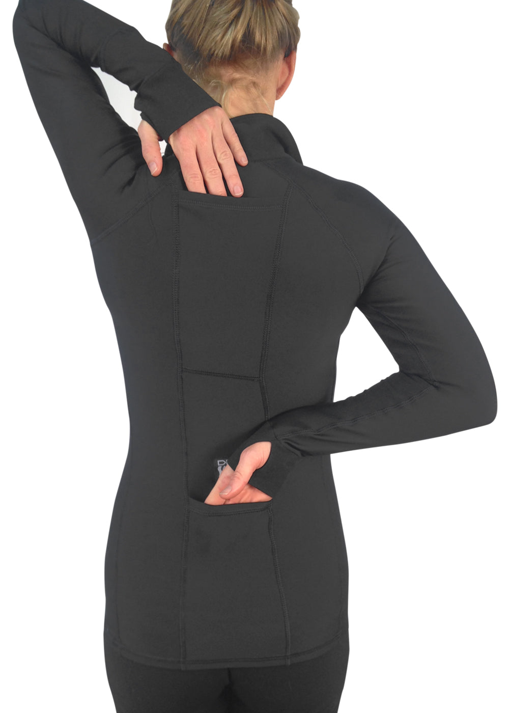 Buy Pour Moi Black Second Skin Thermal Long Sleeve Top from Next Austria